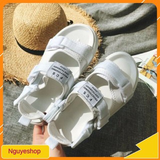 (sẵn - lẻ size ) Sandal Ulzzang cá tính hàng loại 1 đế êm, sandal đi học hottrend Nguyeshop xịn xò