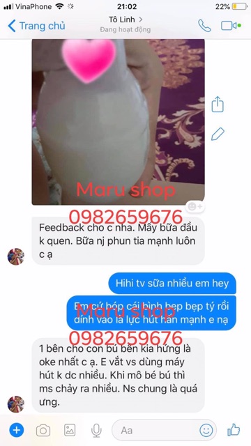 Cốc hút sữa tự động Smartue