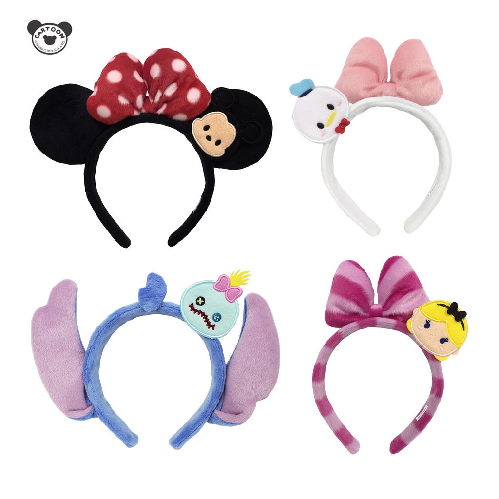 Băng đô Disney Minnie Daisy Chercat Stitch Tsum (Sản phẩm được cấp phép chính hãng từ nhà sản xuất)