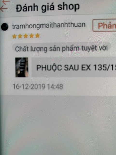 Phuột sau ECITER 135 + 150 hàng kaifa sản xuất tại hãng SYM