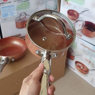 BỘ NỒI  + CHẢO MINI SUPER CHEF 14cm