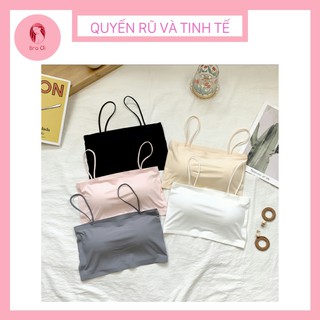 Áo bra quây trơn 2 dây 💕💕freeship💕💕 chất mát lịm