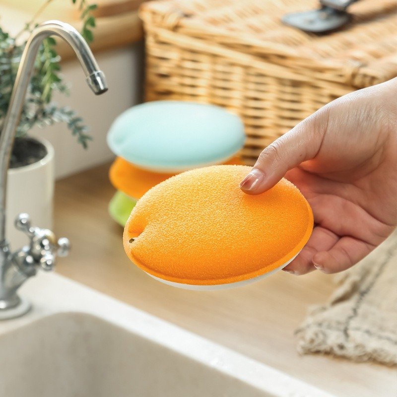Set mút xốp Shepherd hai mặt rửa chén vệ sinh nhà bếp