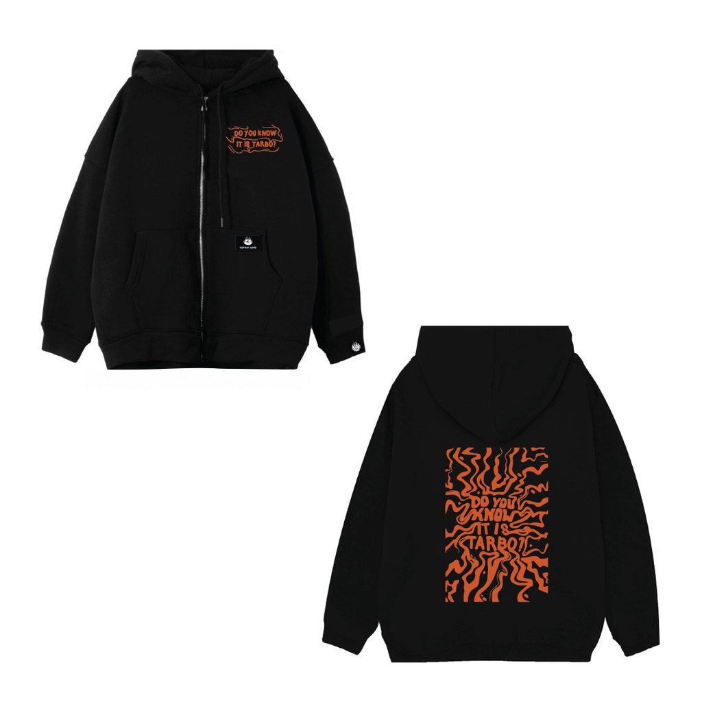 ÁO KHOÁC TARBO.CLUB - HOODEI ZIP DO YOU KNOW DÀNH CHO NAM NỮ - Nỉ LOCAL BRAND