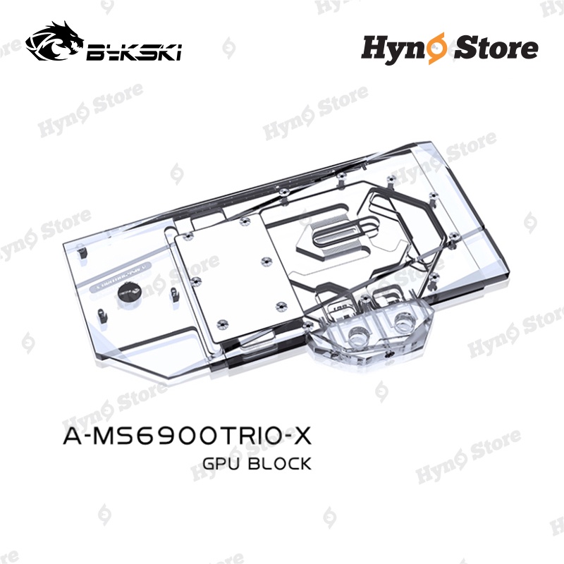 Block tản nhiệt VGA Bykski MSI 6900XT Gaming Trio Tản nhiệt nước custom Hyno Store