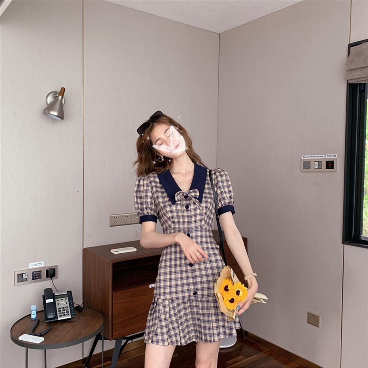 Váy Thời Trang Họa Tiết Kẻ Sọc Thanh Lịch Cho Nữ | BigBuy360 - bigbuy360.vn