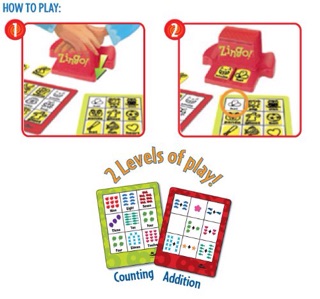 Bộ lô tô Zingo 1-2-3 Think Fun HT 5008