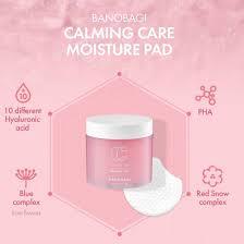 TONER DẠNG BÔNG BANOBAGI CALMING CARE MOISTURE PAD 60 MIẾNG, 125ML