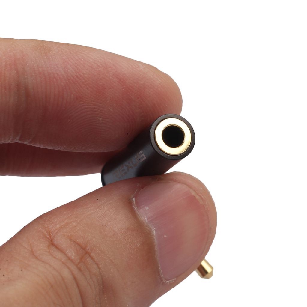 1 Đầu Chuyển Đổi Âm Thanh 3.5mm Male Sang Female 90 Độ | BigBuy360 - bigbuy360.vn