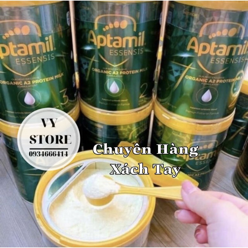 Sữa Aptamil Essensis ORGANIC A2🍓 ĐỦ SỐ 1 2 3 900G DATE MỚI NHẤT THỊ TRƯỜNG,Sữa bột,Sữa công thức cho bé từ sơ sinh