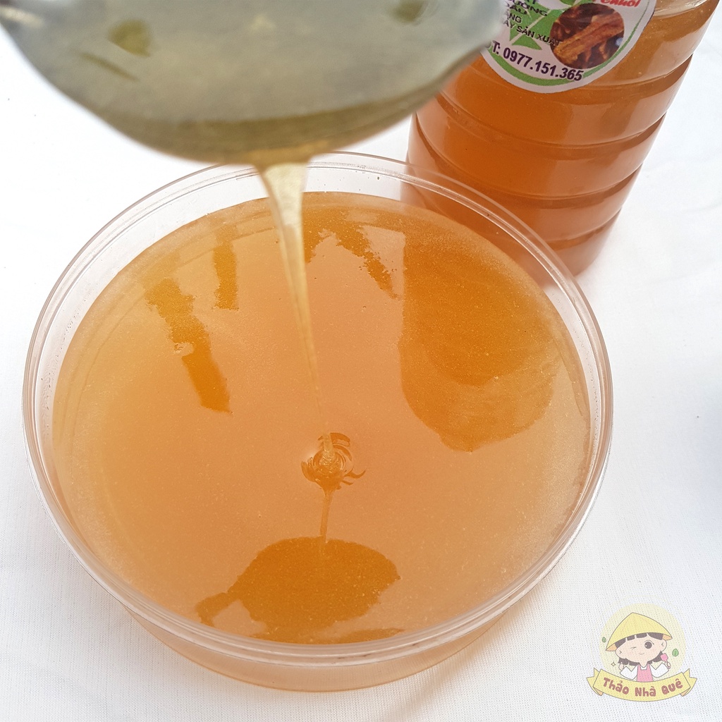 Mật ong rừng hoa cà phê Daklak nguyên chất 100% cao cấp chai 1 lít