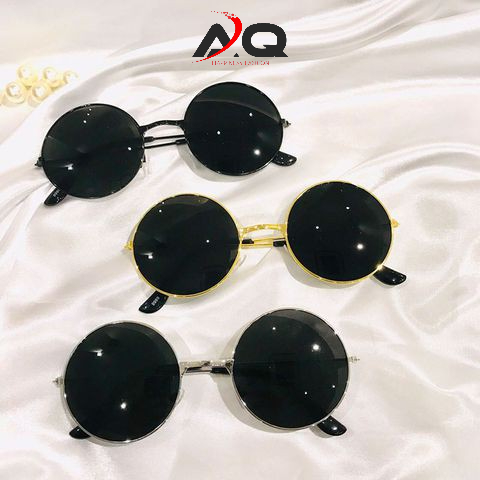 Mắt Kính Chụp Ảnh Thầy Bói Gọng Đen Vàng CỰC NGẦU MK031 - QSTORE