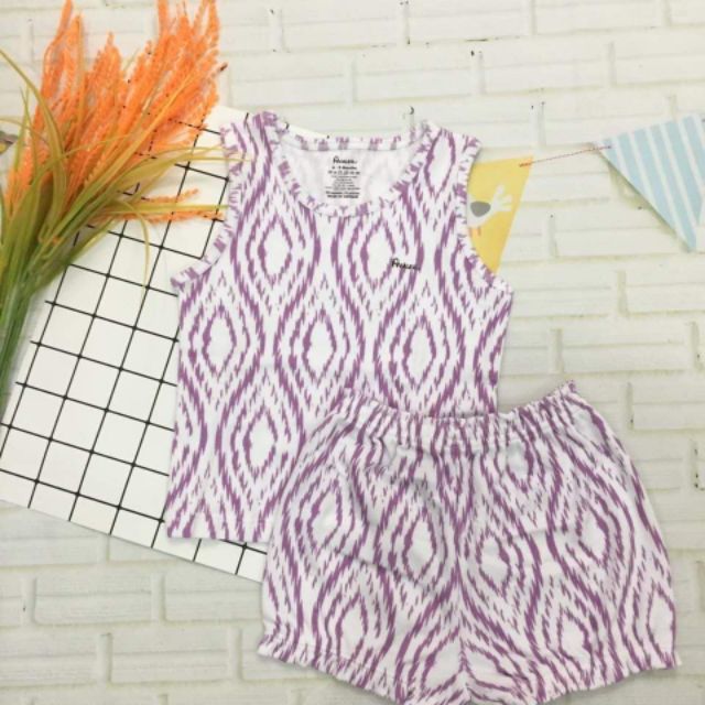 Bộ sát nách Avaler mềm mịn cho bé