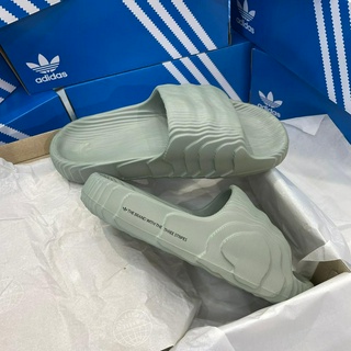 [CHÍNH HÃNG] DÉP ADIDAS Adilette 22 - BẬC THANG * XANH RÊU *