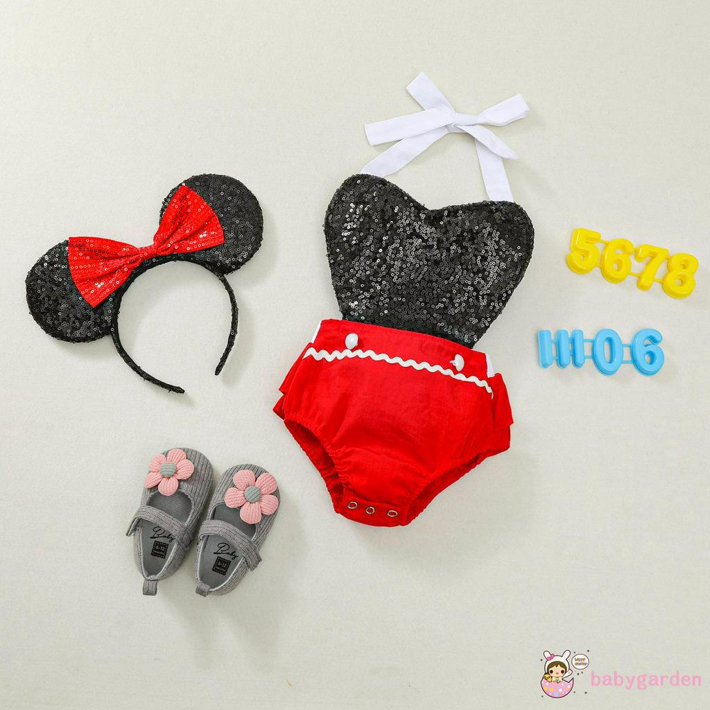 Áo liền quần kiểu hình trái tim dành cho bé gái