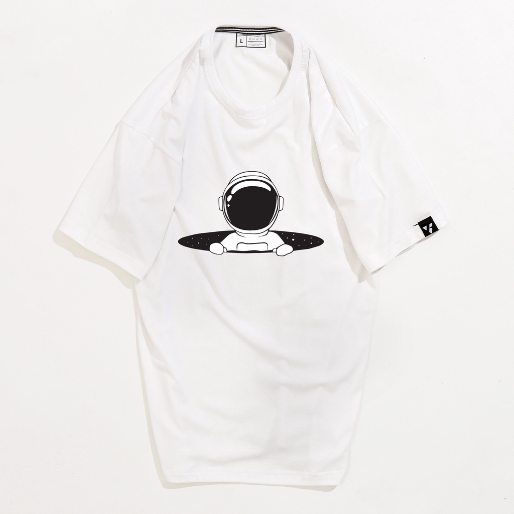 Áo thun Unisex form rộng Astronaut In The Hole(V256)