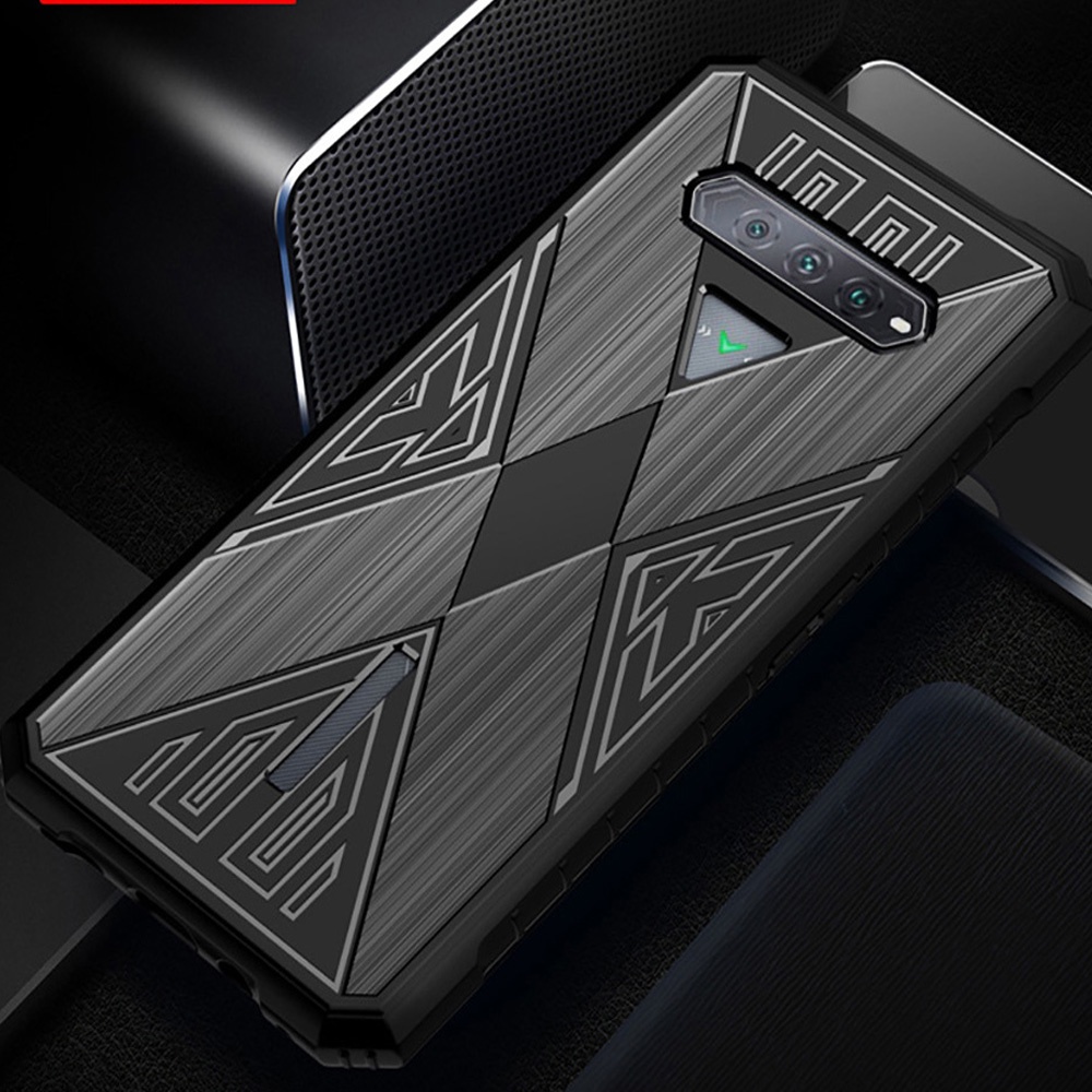 Ốp Điện Thoại silicone Mềm Họa Tiết Sợi carbon Cho black shark 5 rs 4s pro black shark 4 pro