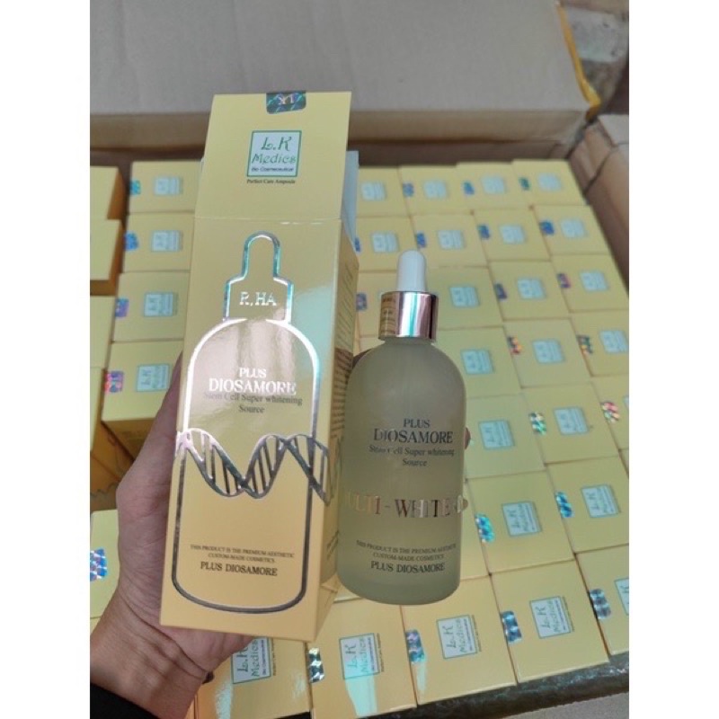 Serum laskmira plus,tinh chất căng bóng chai 100ml
