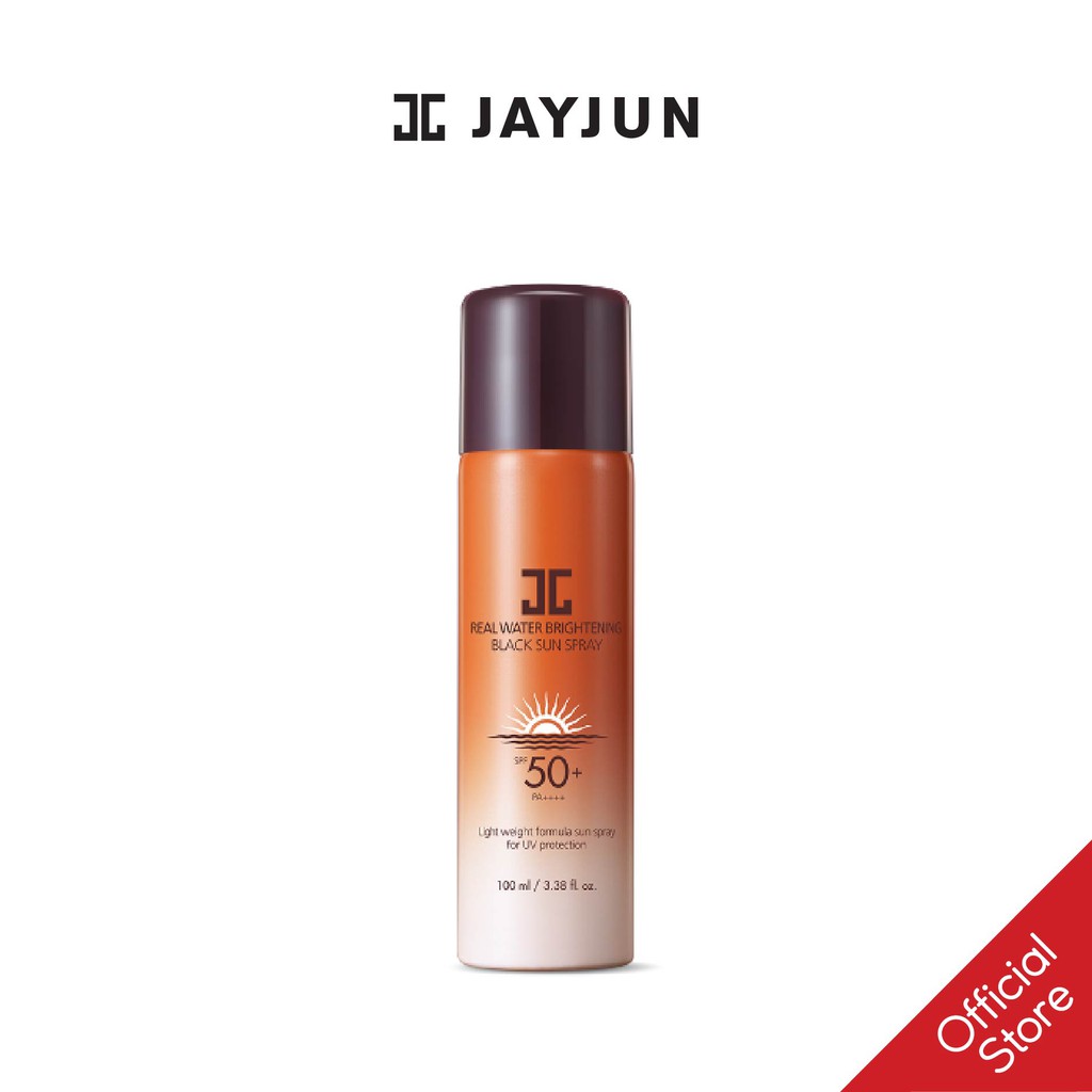 [Nhập mã COSMH22 giảm 8%[GIFT] Xịt Chống Nắng JAYJUN real water brightening black Sun Spray 100ml