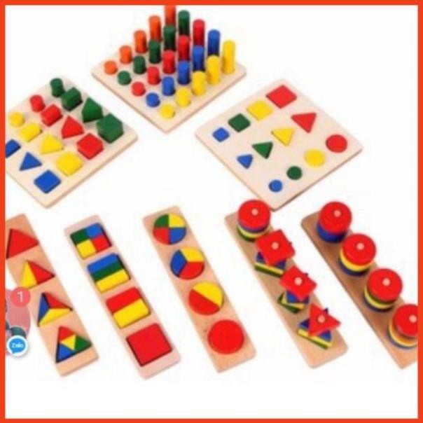 Bộ montessori 8 món