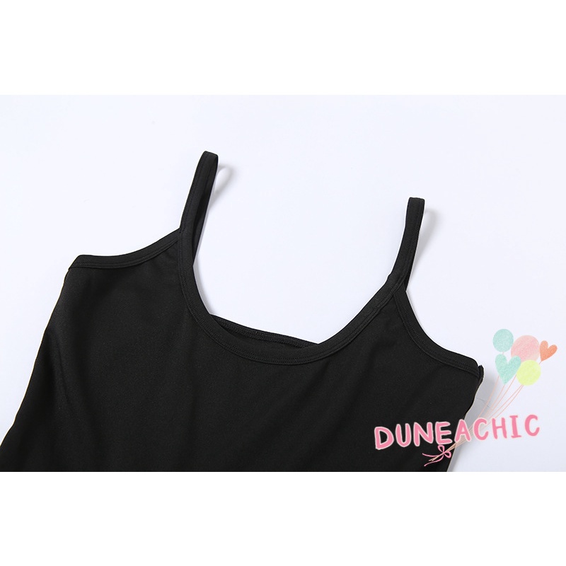 DUNEA Áo liền quần phối lưới thời trang cho nữ