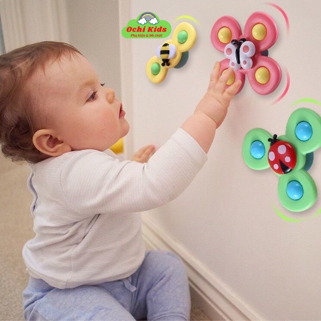 [LOẠI 2] Bộ Con Quay, Con Quay Dán Tường, Spinner Dán Tường Chong Chóng Cho Bé | BigBuy360 - bigbuy360.vn