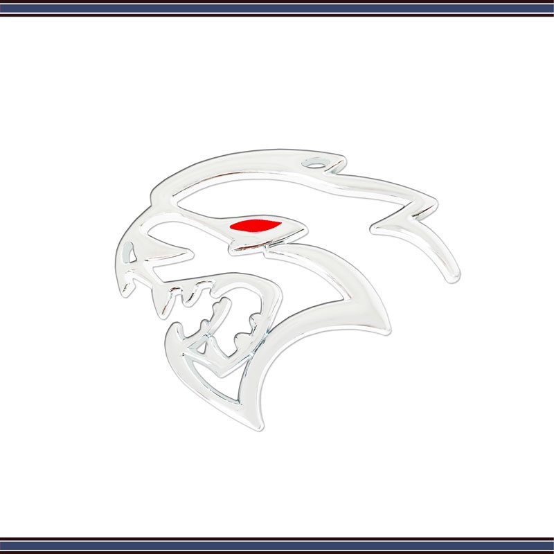 Miếng Dán Kim Loại 3D Trang Trí Xe Hơi Dodge Ram 1500 Demon Srt Hellcat Challenger