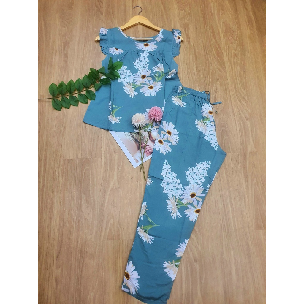 Đồ bộ dài tay cánh tiên tole lanh cao cấp loại 1