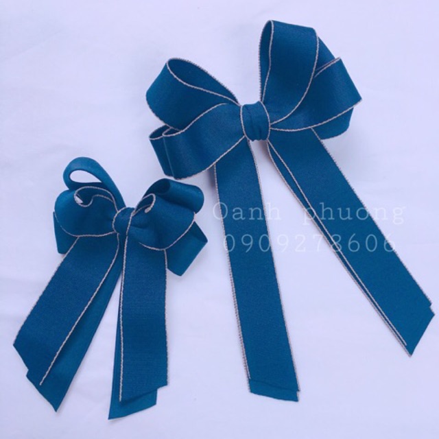 Set kẹp nơ tiểu thư mẹ và bé