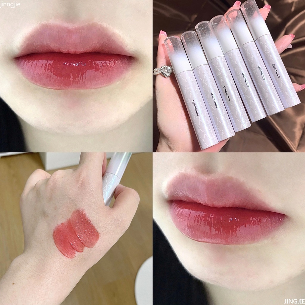 ✨✨Son Môi DAIMANPU 6 Màu Tùy Chọn Chống Nước Lâu Trôi Dưỡng Ẩm Dành Cho Nữ