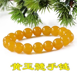 Vòng tay đá topaz màu cam thời trang