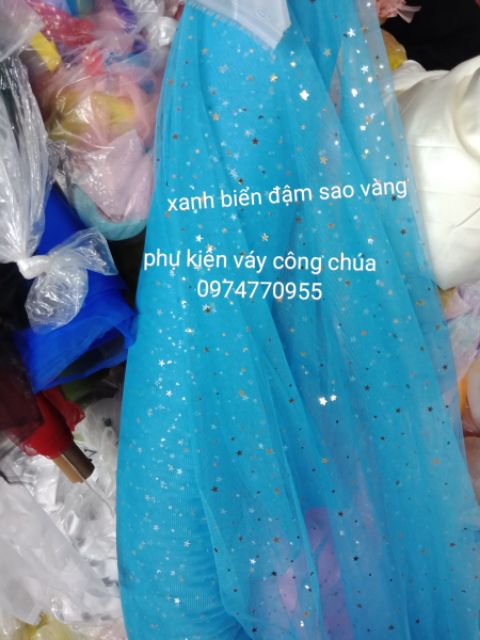 Voan lưới sao óng ánh