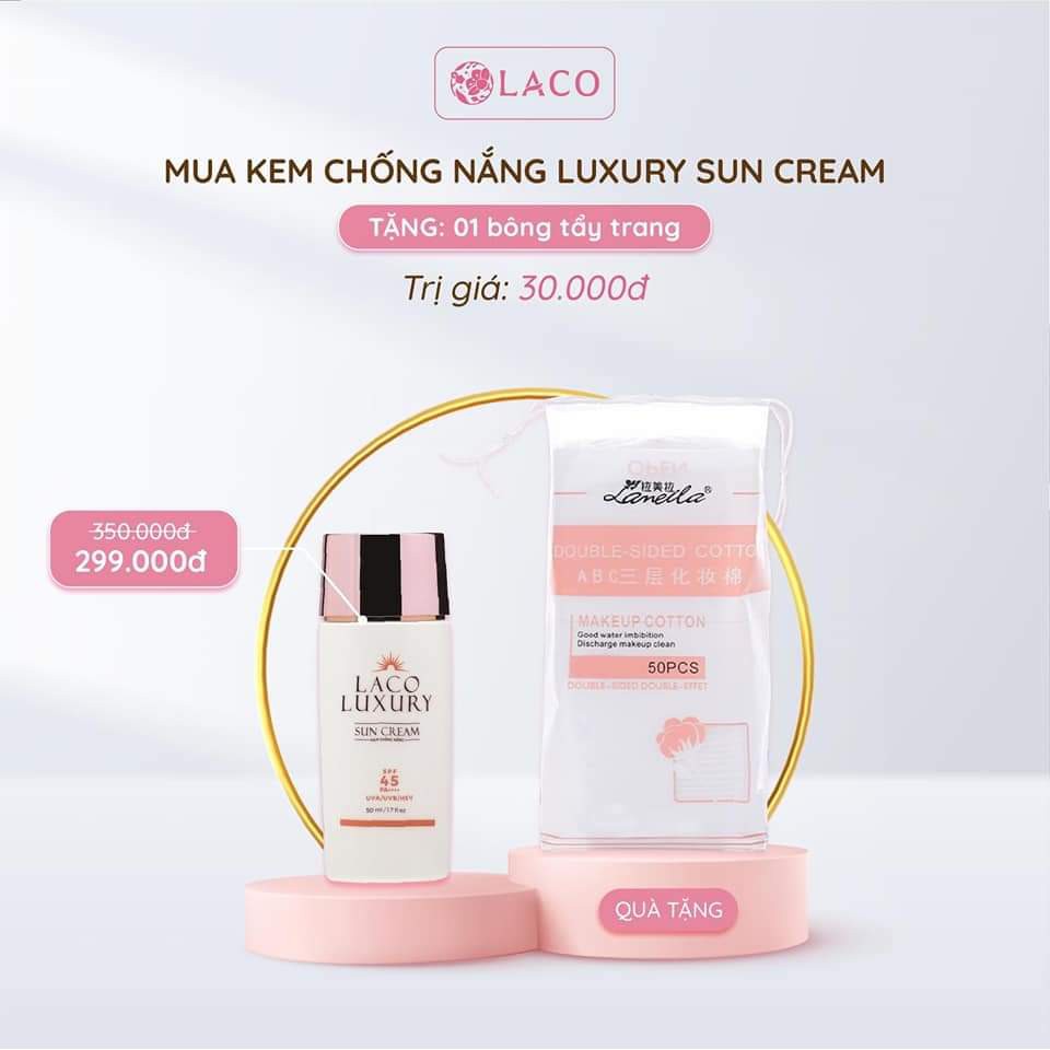 Kem Chống Nắng Laco Chính Hãng