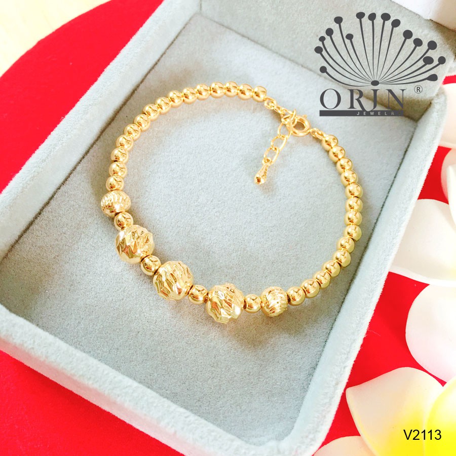 Vòng tay nữ vòng bi trang sức nữ thiết kế cao cấp Orin V2113