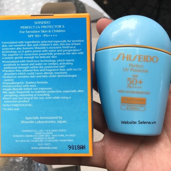 Kem chống nắng da nhạy cảm Shiseido Global Suncare Perfect Uv Protector S 50ml #CHERRY