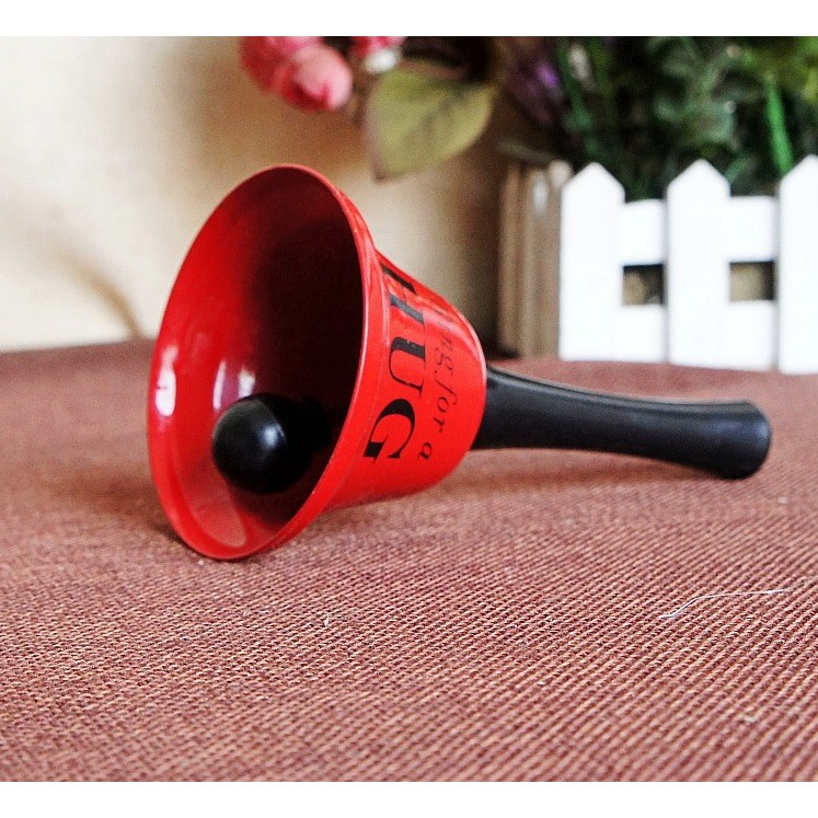 Chuông lắc cầm tay (Hand bell) - cho giờ học, trò chơi