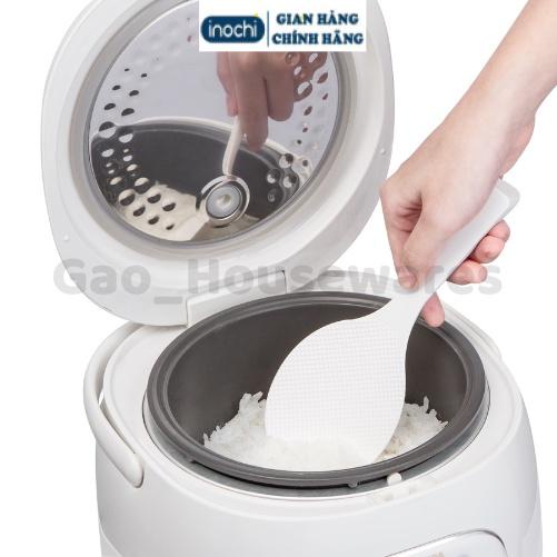 [FreeShip] Muỗng xới cơm chống dính đế đứng Sendai cao cấp inochi - Giao màu ngẫu nhiên