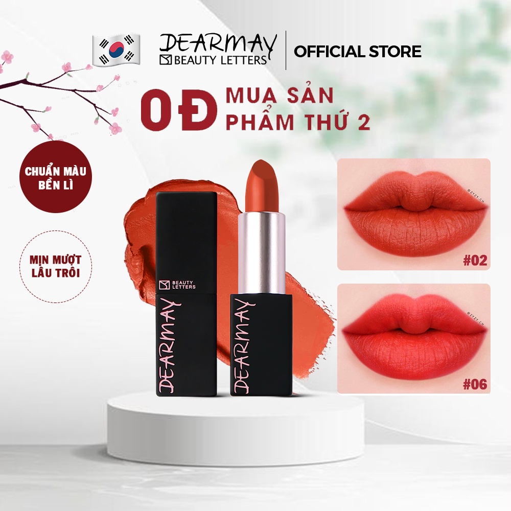 Son Thỏi Lì Dearmay Breeze Matte Lip 3.6g