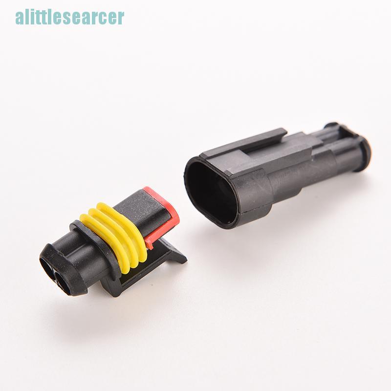 Bộ 5 Đầu Nối Dây Điện 2 Chiều Chống Nước Cho Xe Hơi