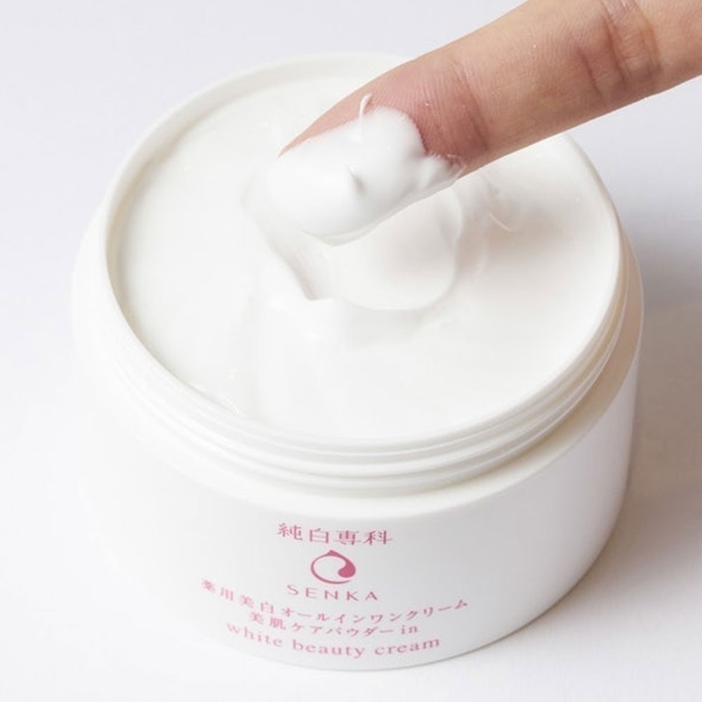 Kem dưỡng trắng Shiseido Senka White Beauty Cream