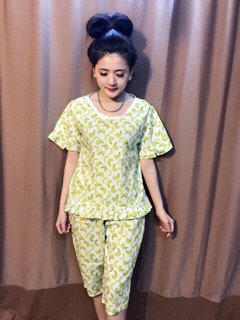ĐỒ BỘ KATE TAY LỬNG QUẦN LỬNG