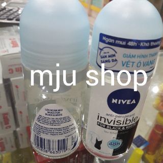 Lăn khử mùi Nivea invisible nữ (25ml/50ml)