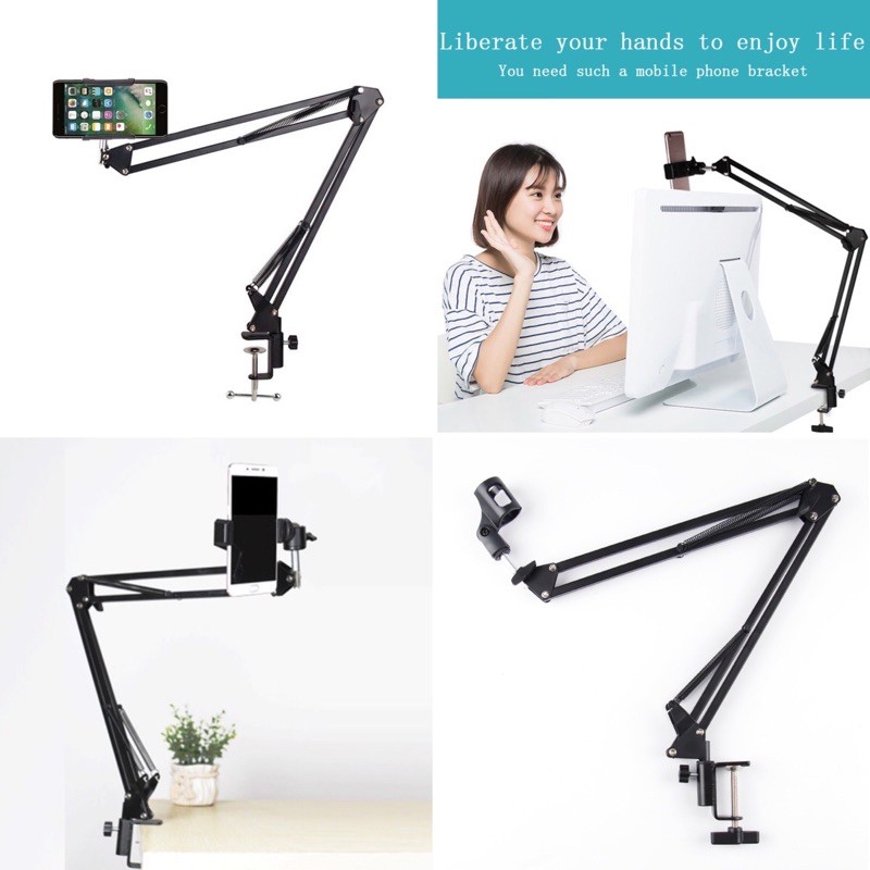 Giá Đỡ Điện Thoại ,Mic live, Kẹp Ipad Xem Phim Kẹp Đầu Giường, Bàn Làm Việc | BigBuy360 - bigbuy360.vn