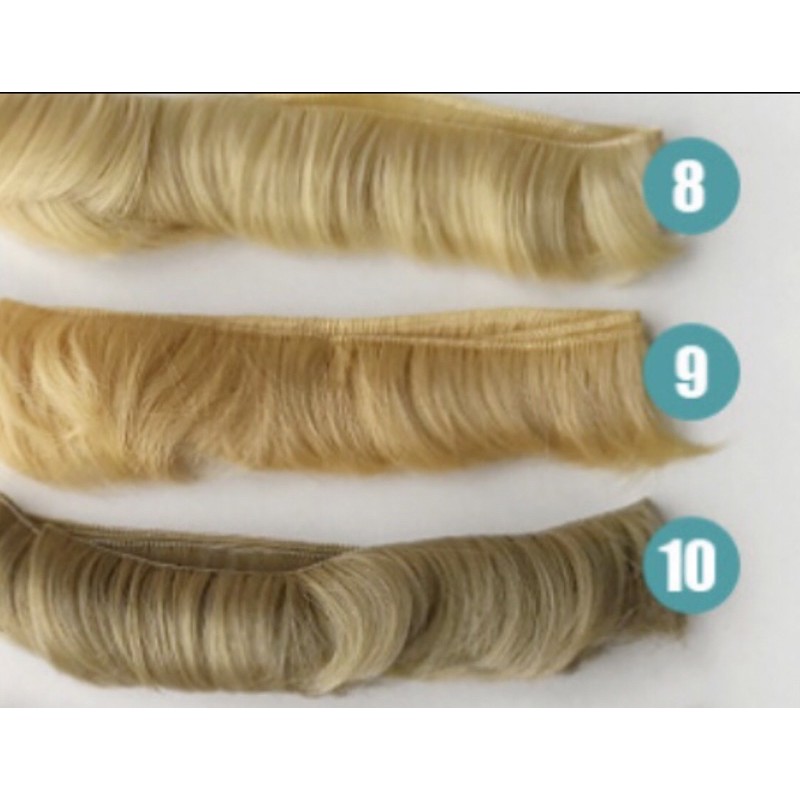 TIB- Tép tóc giả 5cm may tóc làm wig cho búp bê