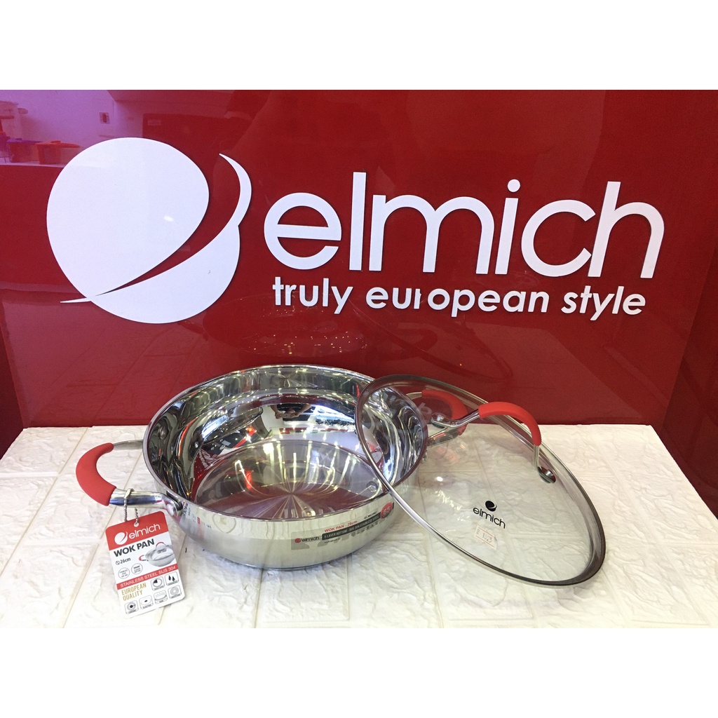 Nồi lẩu Elmich Inox 304 đáy từ 28cm 2355789