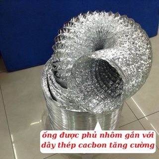 Ống bạc hút mùi thông gió Ø150*8m