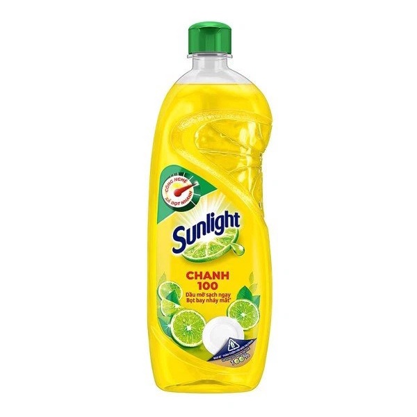Nước rửa chén sunlight chanh chai 400g
