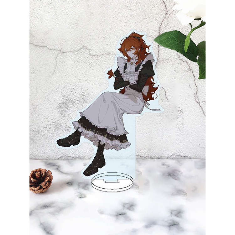 Giá Đỡ Mô Hình Người Hầu Songping Genshin Va Chạm Bằng Acrylic Trang Trí Bàn Làm Việc