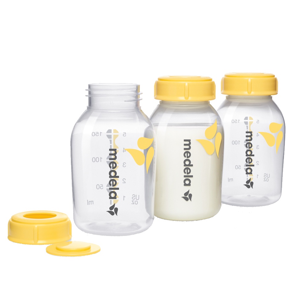 Bình trữ sữa | Medela Combo 2 bộ 3 bình 150ml + kem purelan 37g