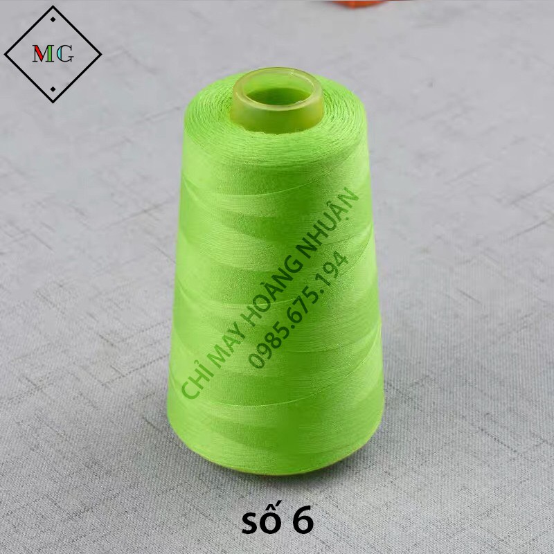 Chỉ may đồ công nghiệp cuộn dài 4000-5000 mét